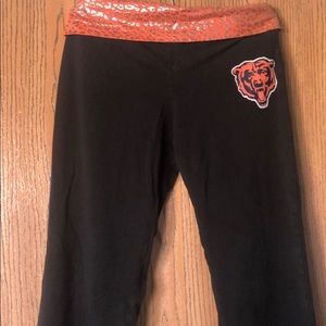 Chicago bears PINK yoga pants